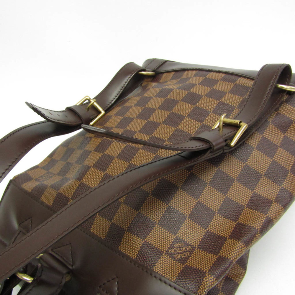LOUIS VUITTON Brown Damier Backpack - Picture 7 of 13